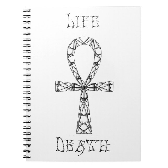 Ankh Life, Death Notebook (Front)