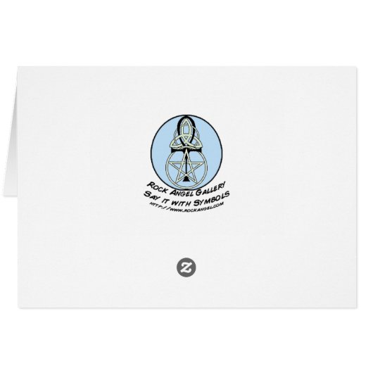 Ankh Lines Card (Back Horizontal)