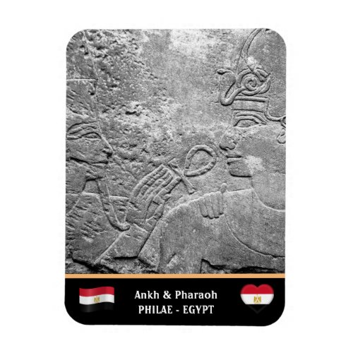 Ankh Magic  Sacred Medicine Philae Temple Egypt Magnet