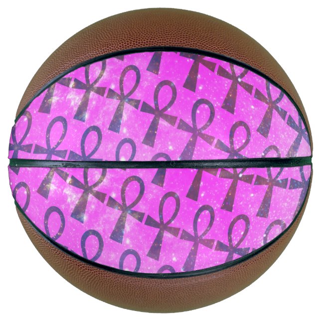 Ankh Pattern Basketball (Front)