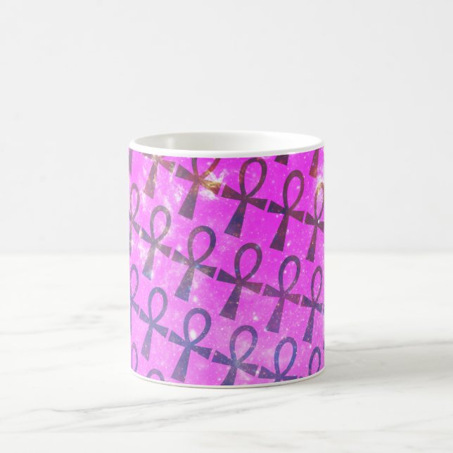 Ankh Pattern Coffee Mug (Center)
