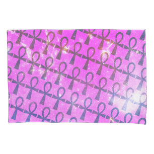 Ankh Pattern Pillow Case