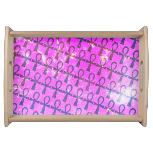Ankh Pattern Serving Tray