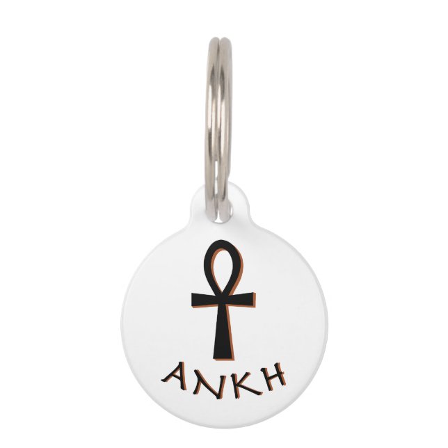 Ankh Pet ID Tag (Front)