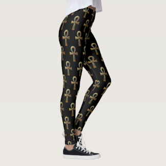 Ankh Symbol Meaning - Key of Life'8 Leggings