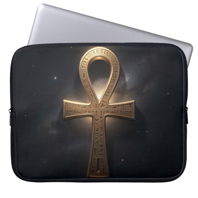 Ankh Symbol Meaning – Key of Life´2 Laptop Sleeve (Front)