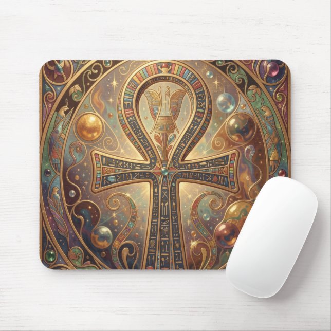 Ankh Symbol Meaning – Key of Life´2 Mouse Pad (With Mouse)