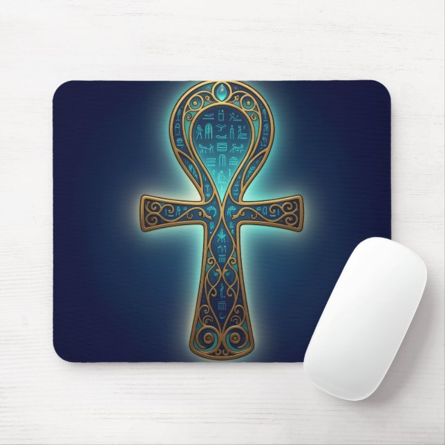 Ankh Symbol Meaning – Key of Life´5 Mouse Pad (With Mouse)