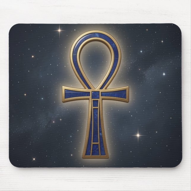 Ankh Symbol Meaning – Key of Life´7 Mouse Pad (Front)