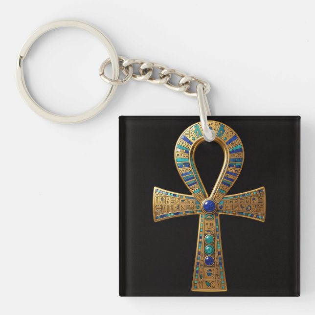 Ankh Symbol Meaning – Key of Life´8 Keychain (Front)
