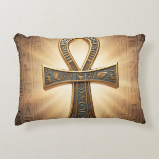 Ankh Symbol Meaning – Key of Life´9 Accent Pillow