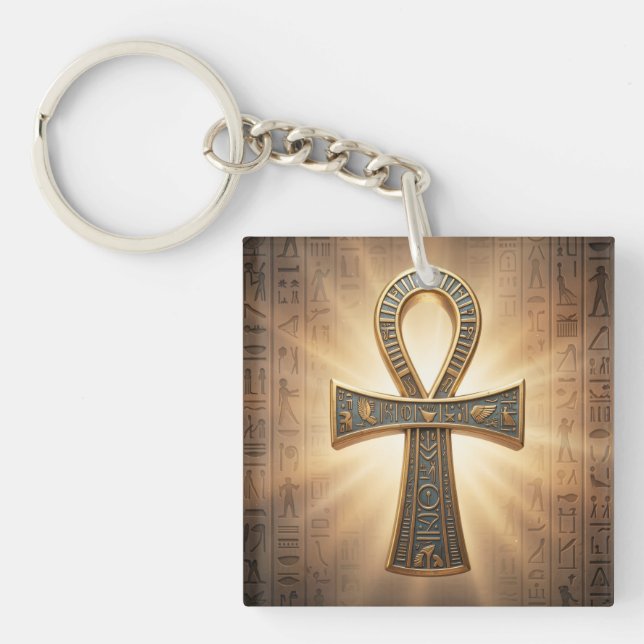 Ankh Symbol Meaning – Key of Life´9 Keychain (Front)