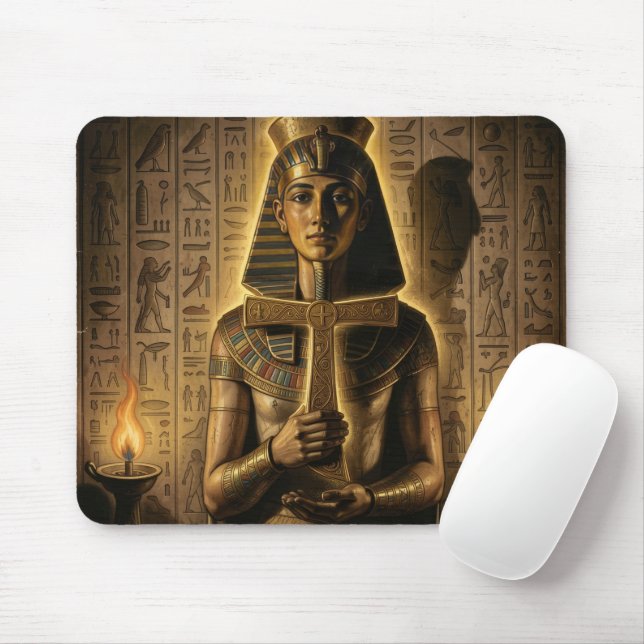 Ankh Symbol Meaning – Key of Life Mouse Pad (With Mouse)