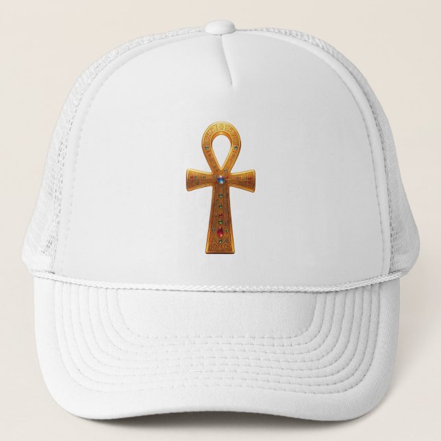 Ankh Symbol Meaning – Key of Life Trucker Hat (Front)