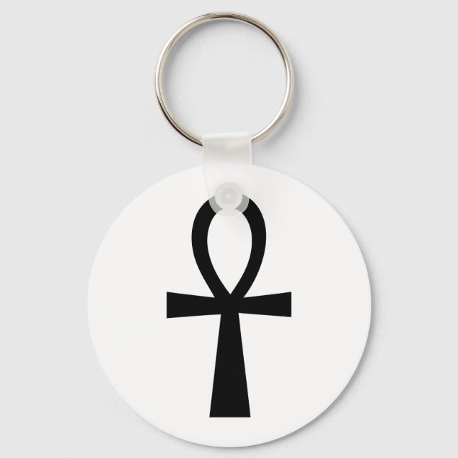 Ankh Symbol: Vector Art: Keychain (Front)