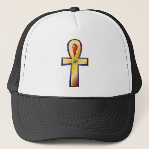 Ankh_ The Ancient Egyptian Symbol of Life Trucker Hat