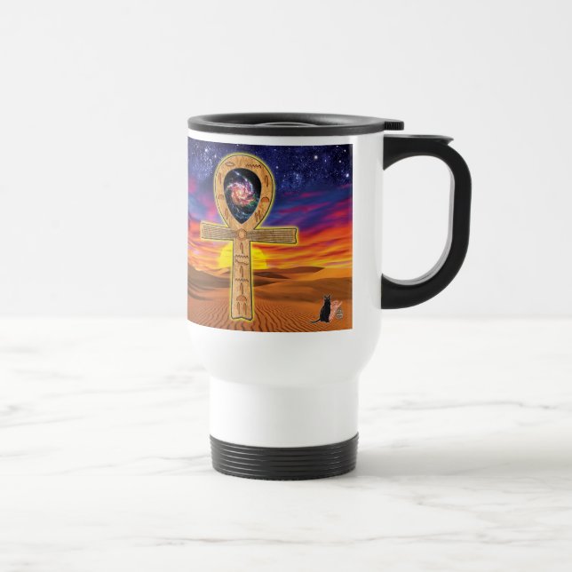 Ankh Travel Mug (Right)