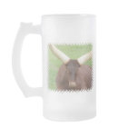 Ankhole Cattle Frosted Beer Mug