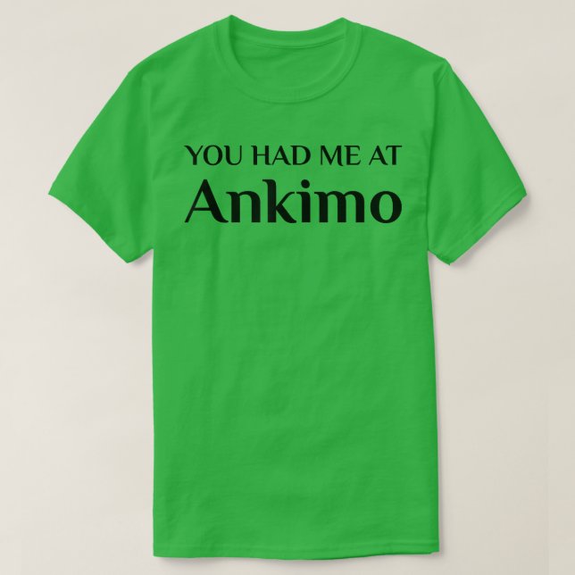 Ankimo Japanese Food Fan Monkfish Liver Japan Cuis T-Shirt (Design Front)