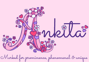 Ankita Name Art Photo Chastity Captions