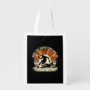 Ankle Breaker - Dynamic Basketball Showdown Grocery Bag