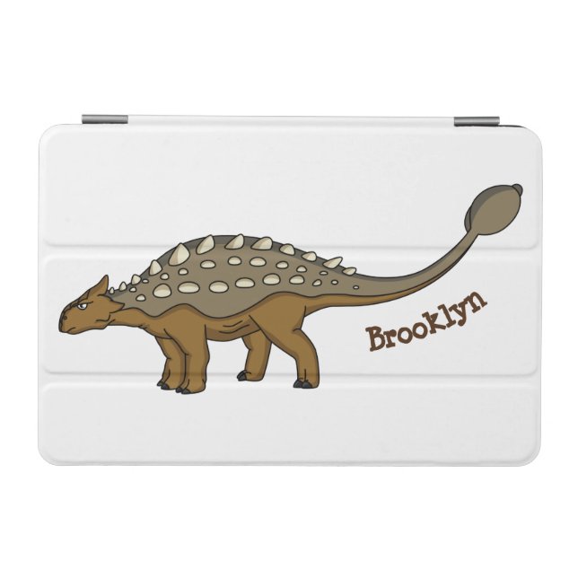 Ankylosaurus armoured dinosaur illustration iPad mini cover (Horizontal)