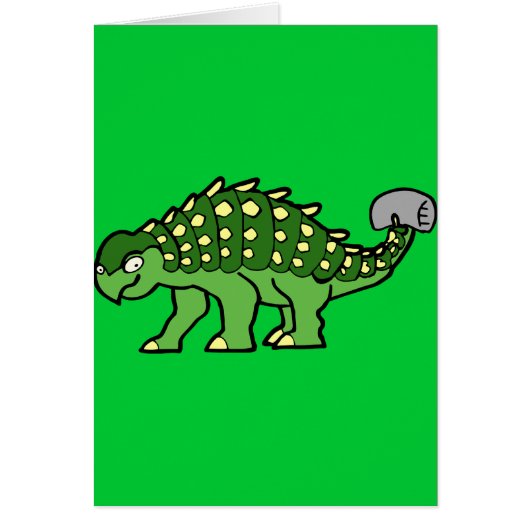 Ankylosaurus Cards (Front)