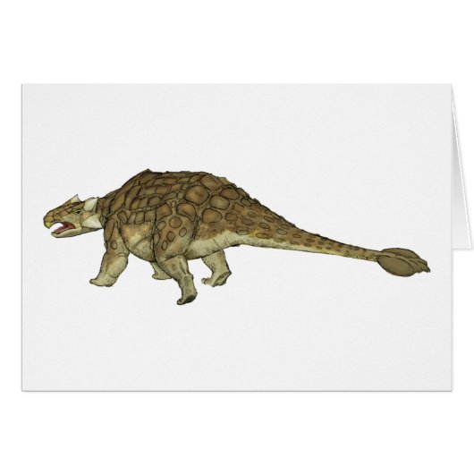 Ankylosaurus Cards (Front Horizontal)
