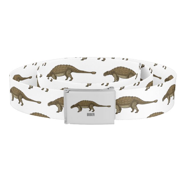 Ankylosaurus cartoon illustration  belt (Coil)
