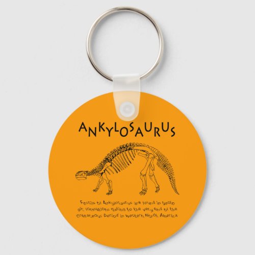 Ankylosaurus Keychain