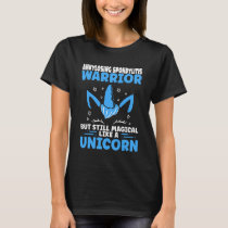 Ankylosing Spondylitis Awareness Magical Unicorn T-Shirt