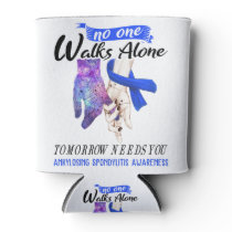 Ankylosing Spondylitis Awareness Ribbon Support Can Cooler