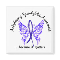 Ankylosing Spondylitis Butterfly 6.1 Magnet