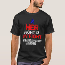 Ankylosing Spondylitis Survivor Bechterew Warrior T-Shirt
