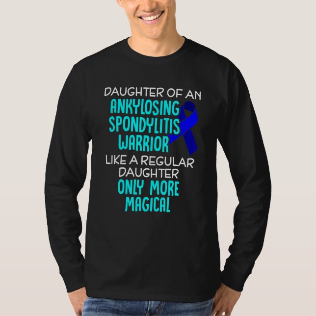 Ankylosing Spondylitis Survivor Hero Bechterew War T-Shirt (Front)