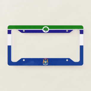 Ann Arbor (Michigan) city flag License Plate Frame