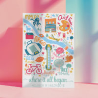 Ann Arbor Michigan Map Custom Coordinates 