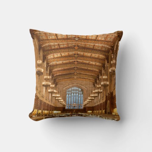 Ann Arbor Michigan Throw Pillow