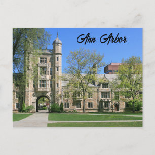 Ann Arbor Post Card Michigan