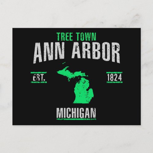 Ann Arbor Postcard