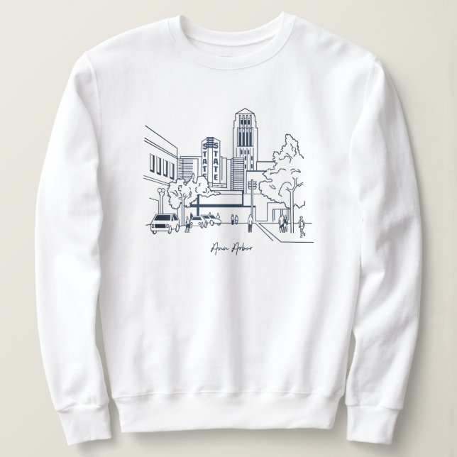 Ann Arbor Sweatshirt (Design Front)