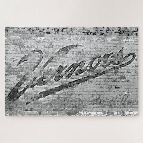 Ann Arbor Vernors Brick Wall Main Street Jigsaw Puzzle