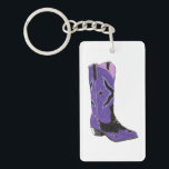 Ann Charles Key Chain<br><div class="desc">Ann Charles purple boot key chain. Original design boot. Keep your keys safe.</div>