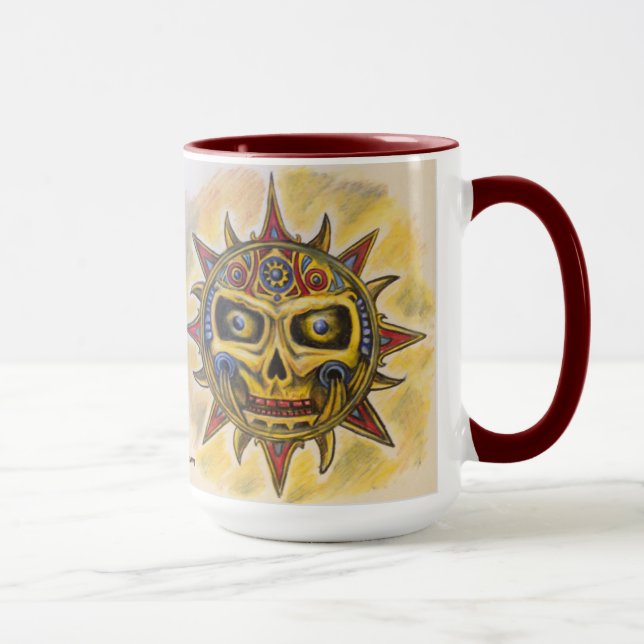 Ann Charles Maya design mug (Right)