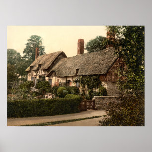 Ann Hathaway's Cottage, Stratford-on-Avon, England Poster