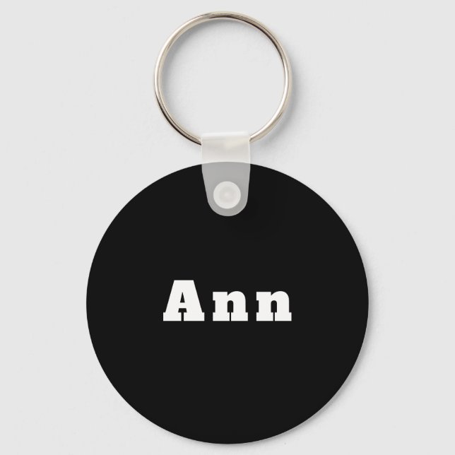 Ann Keychain (Front)
