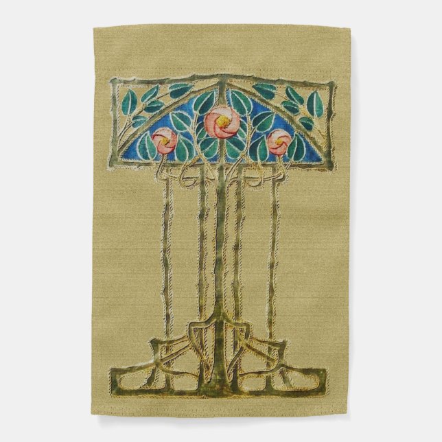 Ann Macbeth Art Nouveau Garden Flag (Front)