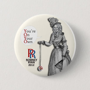 Ann Romney: YOYO Pinback Button