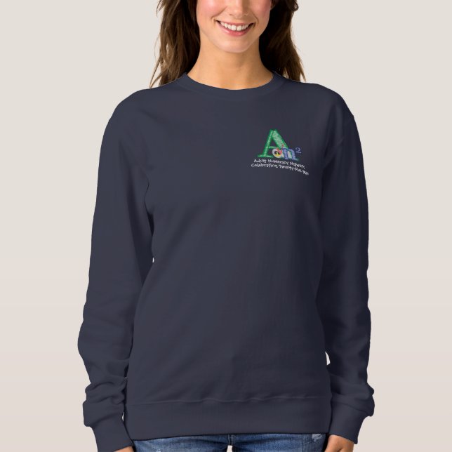ANN Women's Sweatshirt - Navy (Front)