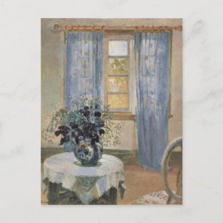 Anna Ancher's Blue Clematis in the Artist's Studio Postcard